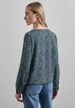 Блуза Street One, темно-зеленый