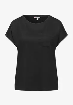 Блуза STRUKTUMIX Street One, черный