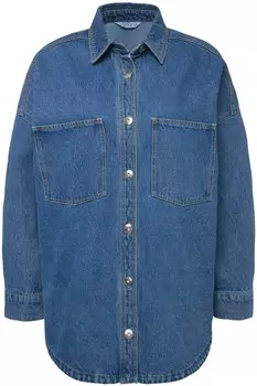 Блуза Studio Untold Hemd, цвет blue denim