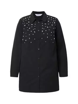 Блуза Studio Untold Hemdbluse, черный