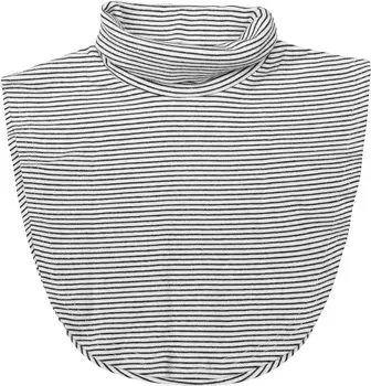 Блуза styleBREAKER Rollkragen Einsatz, белый