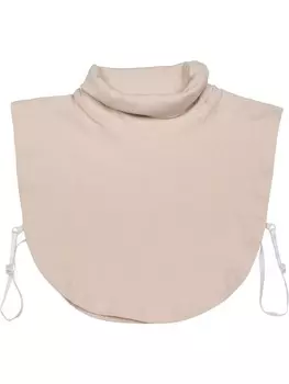 Блуза styleBREAKER Rollkragen Einsatz, бежевый