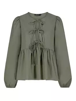 Блуза Sublevel Bluse, оливковый