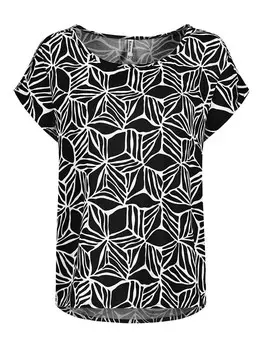 Блуза Sublevel, черный/белый