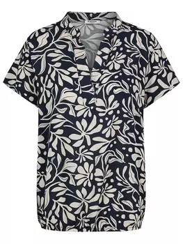 Блуза Sublevel, цвет dunkelblau/sand