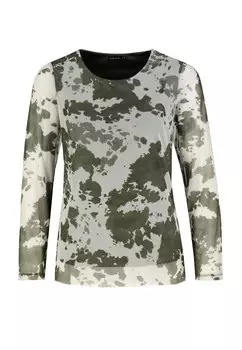 Блуза SUBLEVEL, темно-зеленый