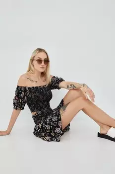 Блуза Superdry, черный