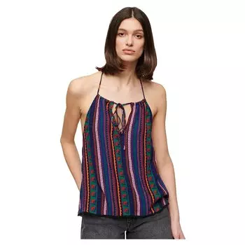 Блуза Superdry Printed Beach Halter, разноцветный