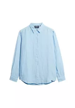 Блуза Superdry, светло-синий
