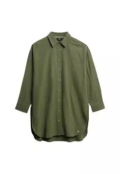 Блуза Superdry, темно-зеленый