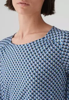 Блуза SUTHA ABSTRACT Opus, синий