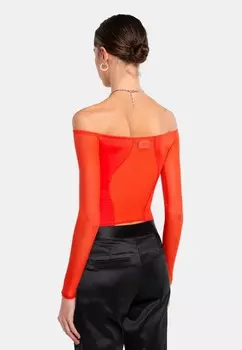 Блуза SWIRL OW Collection, красный