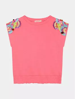 Блуза свободного кроя Billieblush, розовый