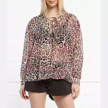 Блуза свободного кроя Galle Paris, бежевый