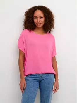 Блуза свободного кроя Kaffe, розовый
