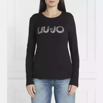 Блуза свободного кроя Liu Jo, черный