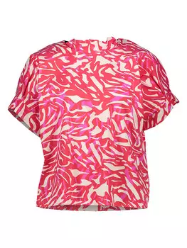 Блуза TAIFUN, цвет pink/creme