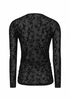 Блуза TALULA TWIST V-NECK Soft Rebels, черный