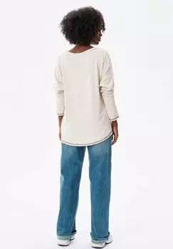 Блуза TAMALE blue shadow, бежевый