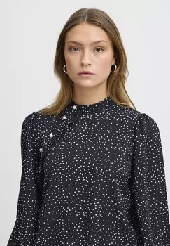 Блуза TANYA LS ICHI, черный