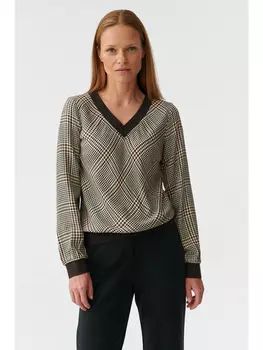 Блуза TATUUM, коричневый