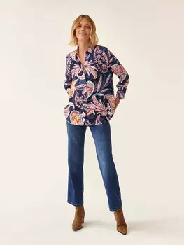 Блуза TATUUM, темно-синий