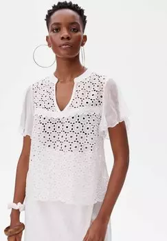 Блуза TEFAL blue shadow, белый