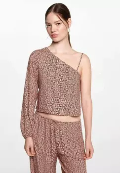 Блуза TERRAT Mango Kids, оранжевый