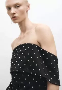 Блуза TESS Mango, черный