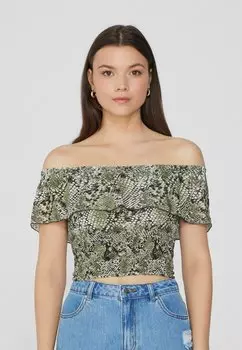 Блуза Tezenis, зеленый