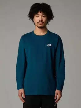 Блуза The North Face M L/S SIMPLE DOME TEE, синий