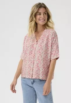 Блуза TIAH Cream, коралловый