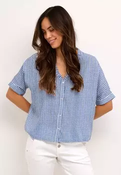 Блуза Tiah Cream, синий молочный мальчик