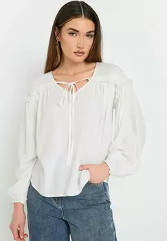 Блуза TIE NECK Long Tall Sally, белый