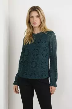 Блуза TILEY Cream, синий