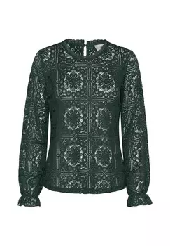 Блуза TILEY Cream, темно-зеленый