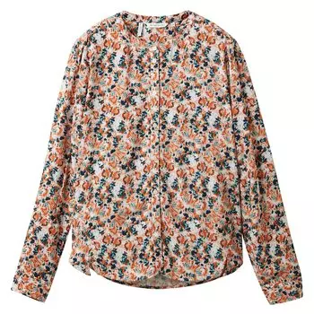 Блуза Tom Tailor 1037880 Printed Long, оранжевый