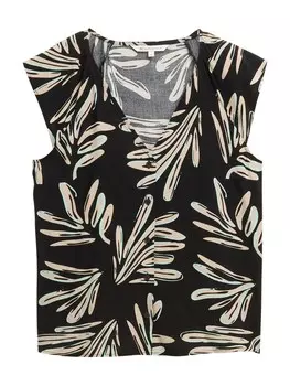 Блуза TOM TAILOR DENIM, черный