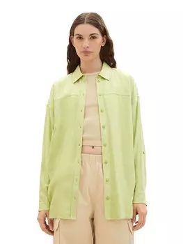 Блуза TOM TAILOR Denim, светло-зеленый
