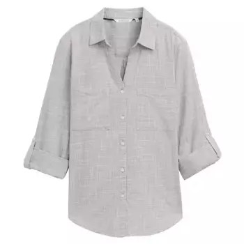 Блуза Tom Tailor With Slub Structure 1035247 blouse, серый
