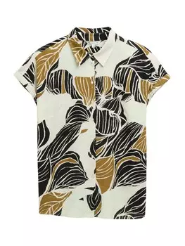 Блуза Tom Tailor Women +, бежевый