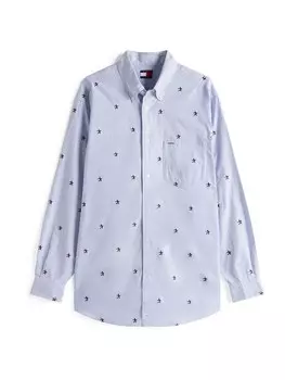 Блуза Tommy Jeans, цвет Navy/Dusty blue