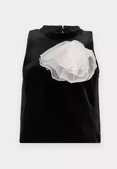 Блуза TOP Emporio Armani, черный