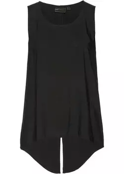 Блуза-топ из вискозы Bpc Selection, черный