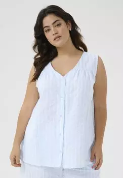 Блуза Top Kaffe Curve, синий