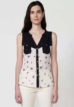 Блуза Top Koroshi, кремовый