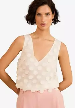 Блуза Top Love & Roses, белый