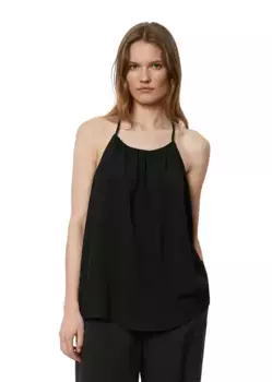 Блуза-топ Marc O'Polo с лиоцеллом Tencel, черный