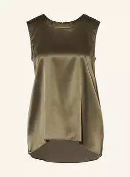 Блуза топ MRS & HUGS aus Seide, хаки