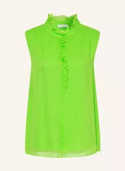 Блуза топ MRS & HUGS mit Rschen, зеленый